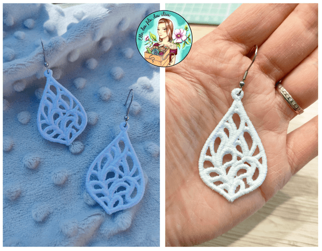 Boucles d'oreilles modèle Goutte