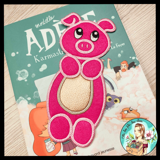 Marque page Cochon