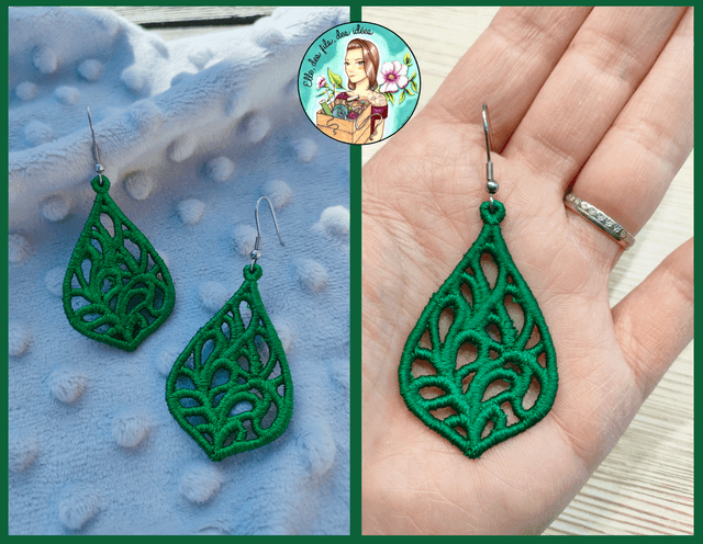 Boucles d'oreilles modèle Goutte
