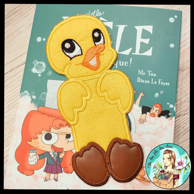 Marque page Poussin