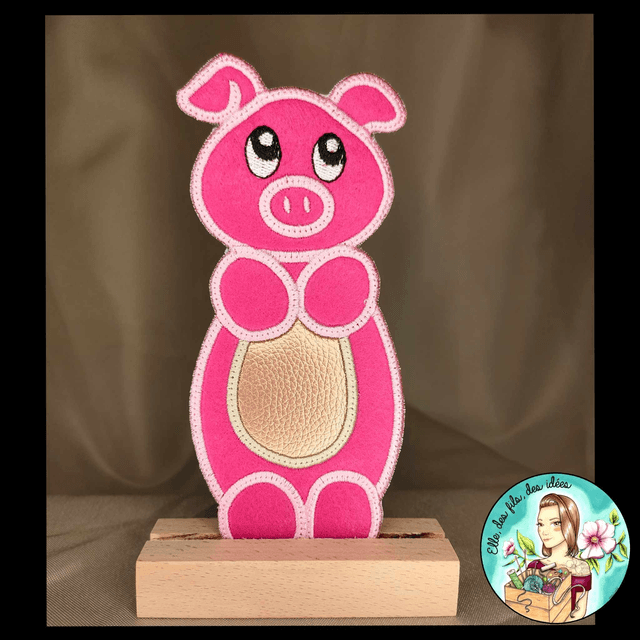 Marque page Cochon