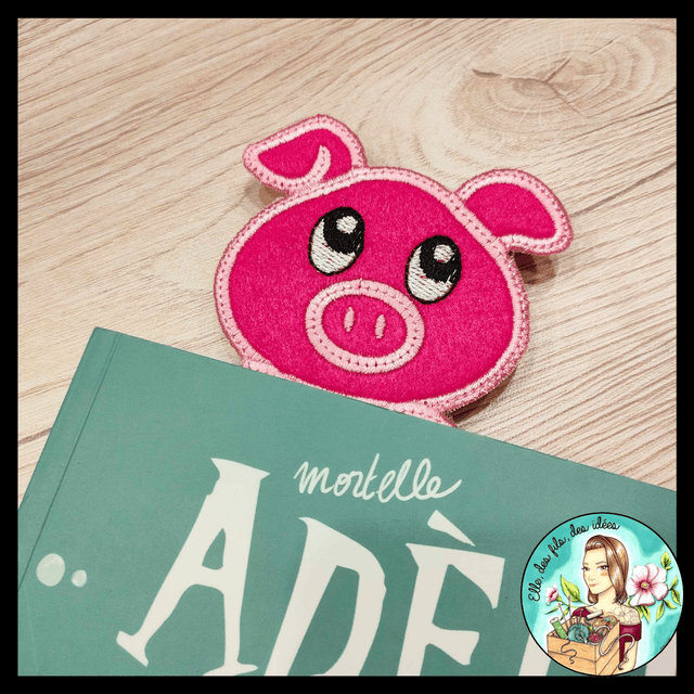 Marque page Cochon